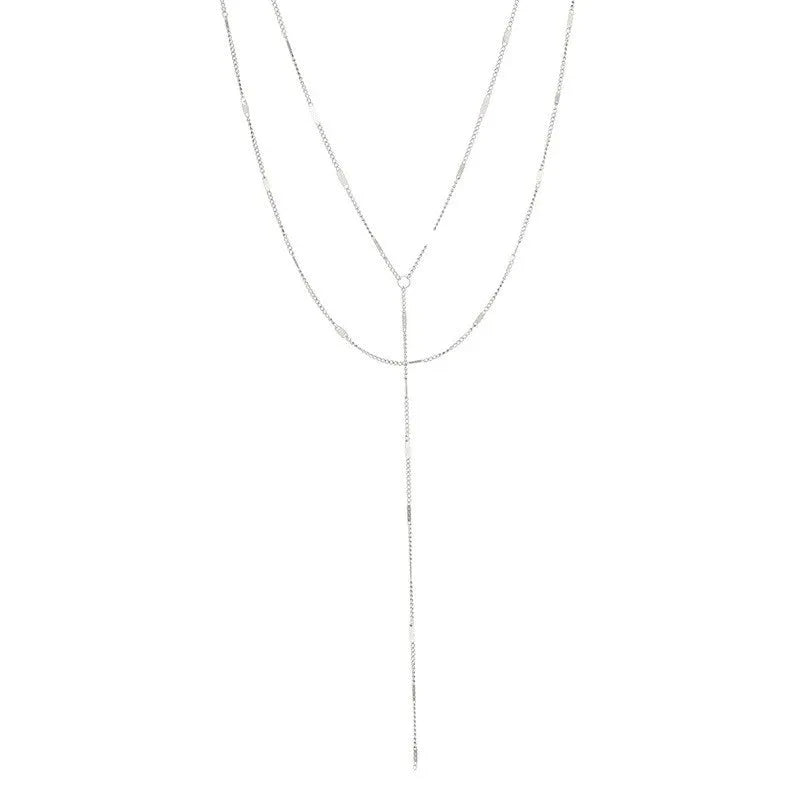 Elegance Unveiled : The Signature Necklace Silver