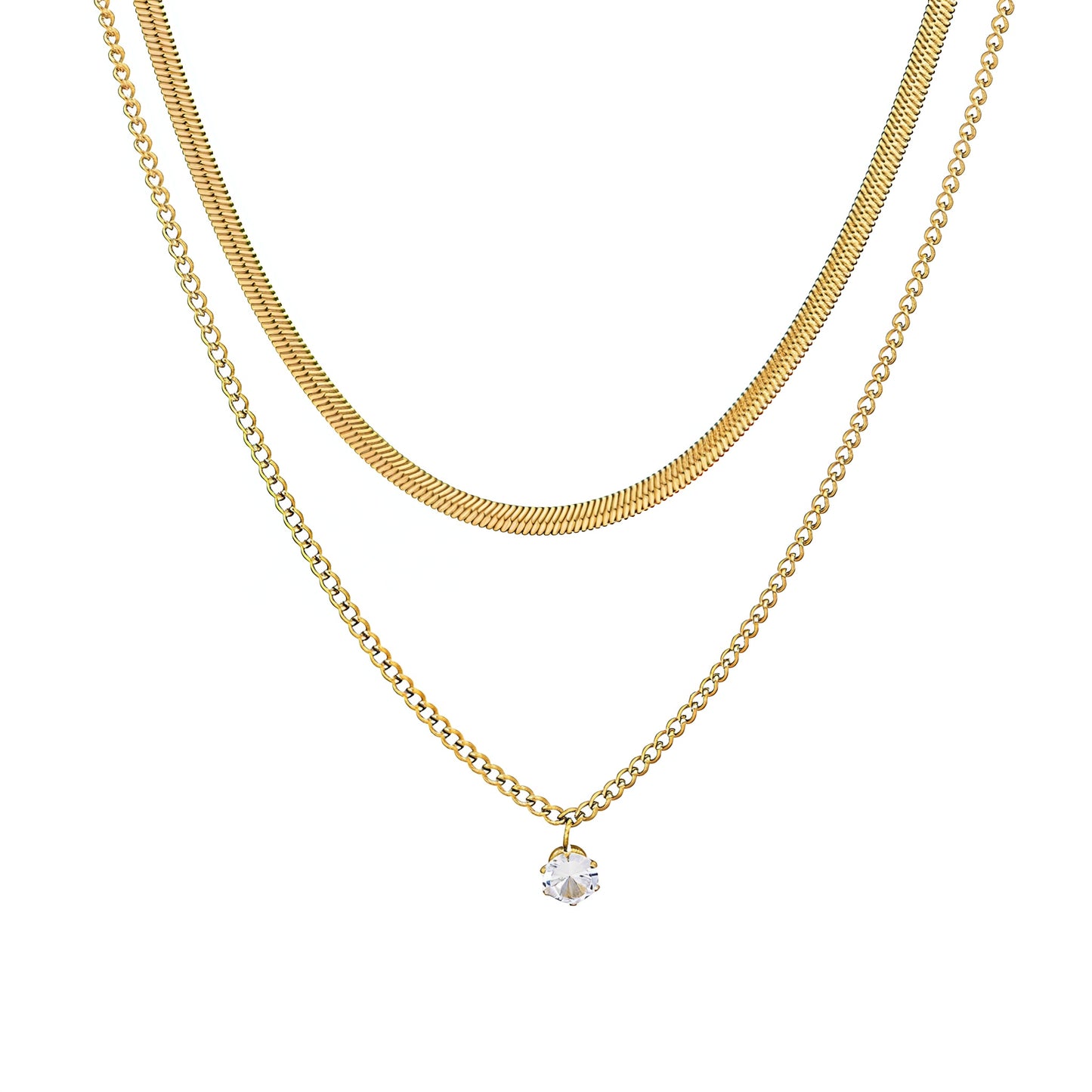 Simply Me Necklace Gold