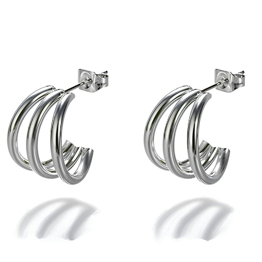 Pure Harmony Earrings Silver