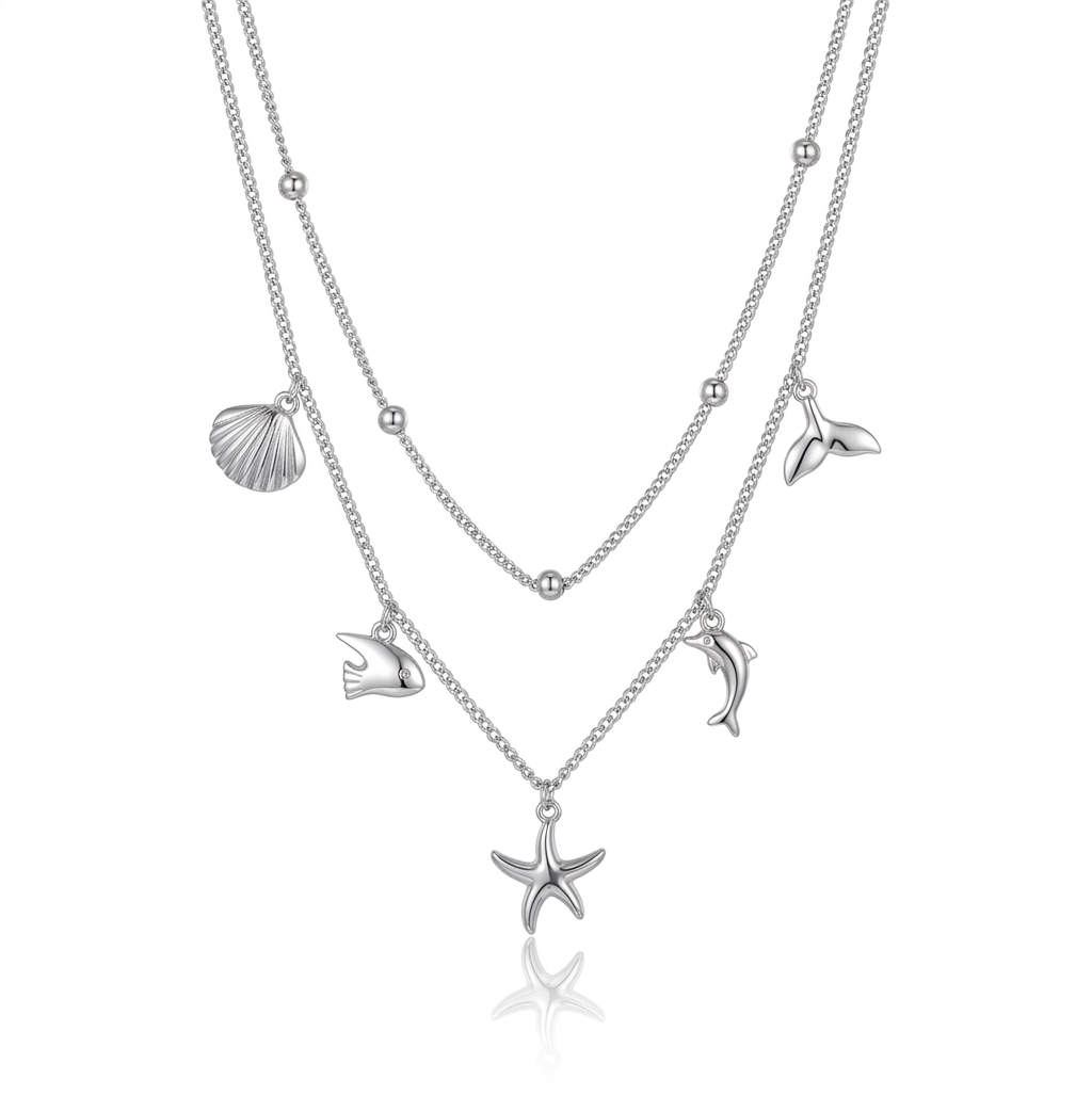 Inner Sea Necklace Silver