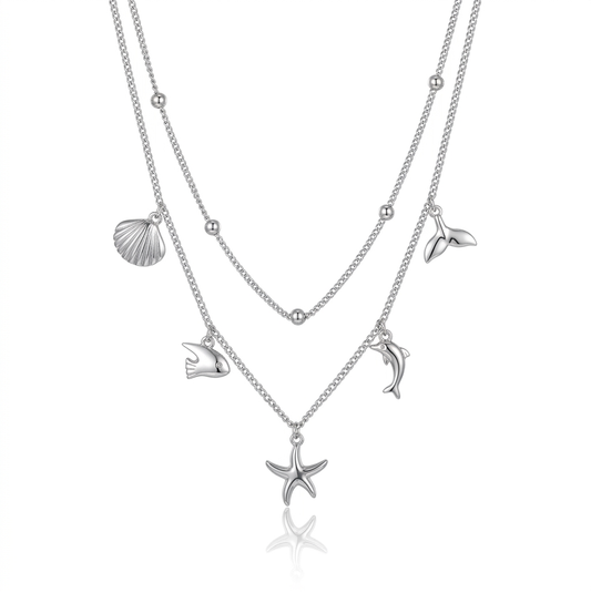 Inner Sea Necklace Silver