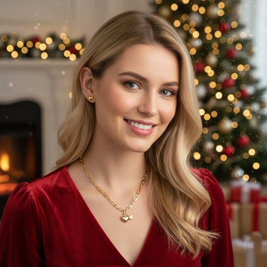 Celestial Heart Holiday Set Gold