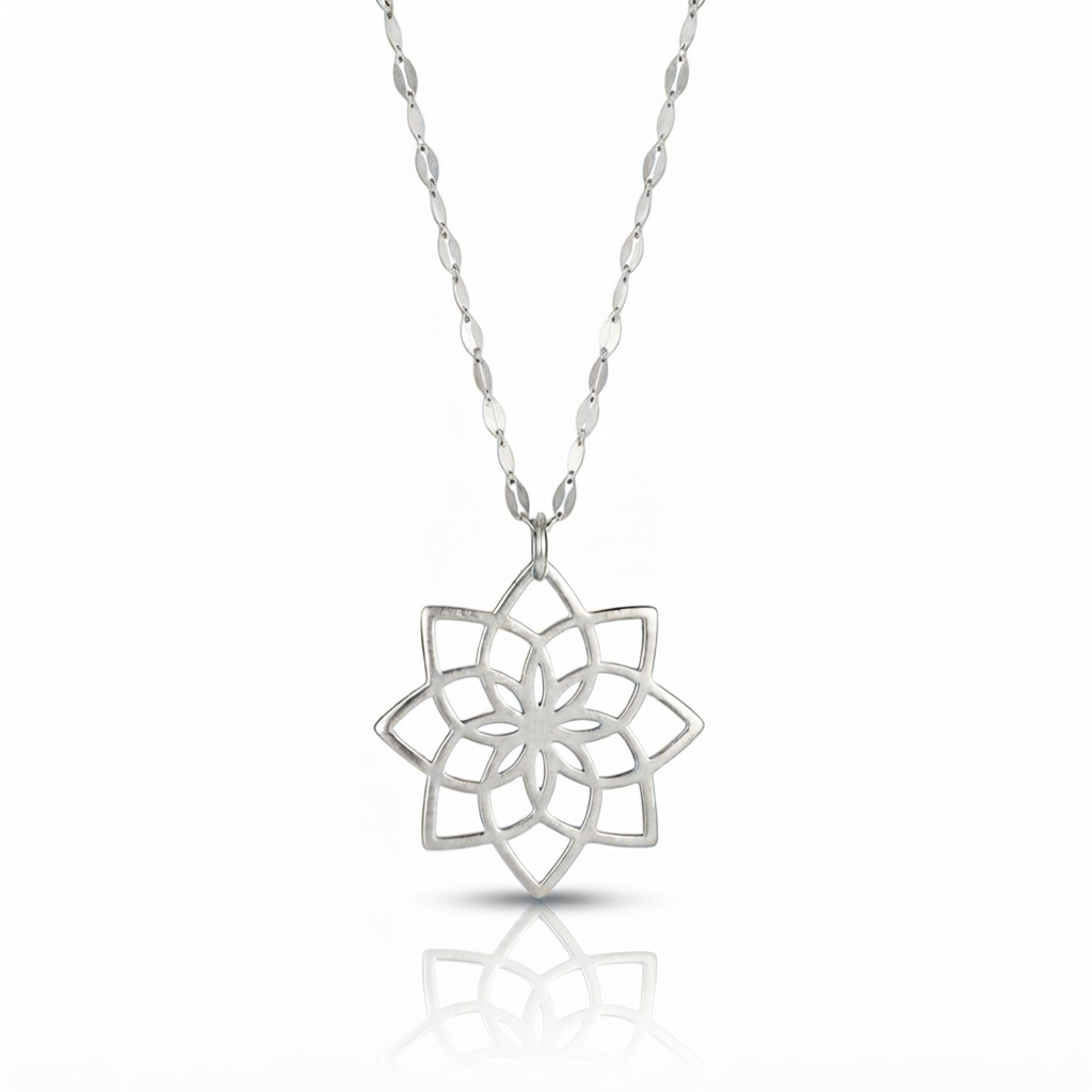Inner Harmony Necklace Silver