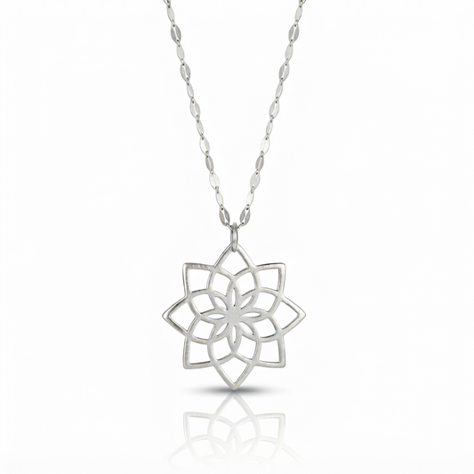 Inner Harmony Necklace Silver