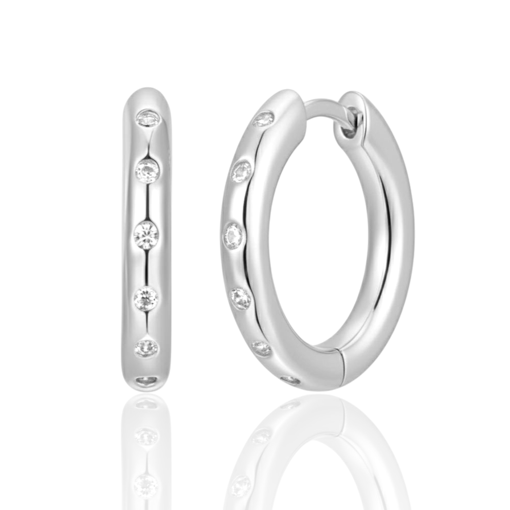 Boucles d'oreilles Je Me Choisis Argent