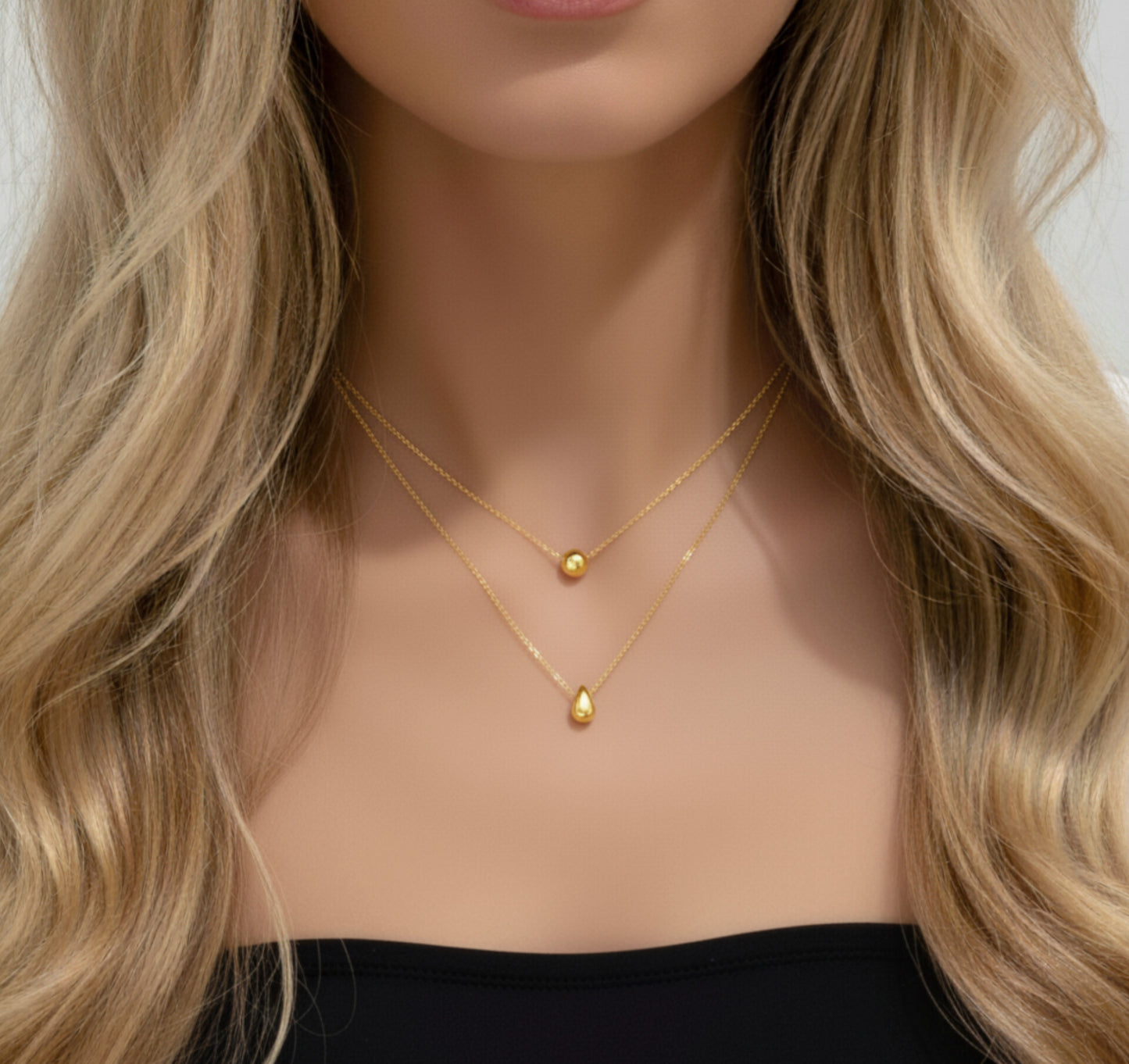 Tears of Joy Necklace Gold