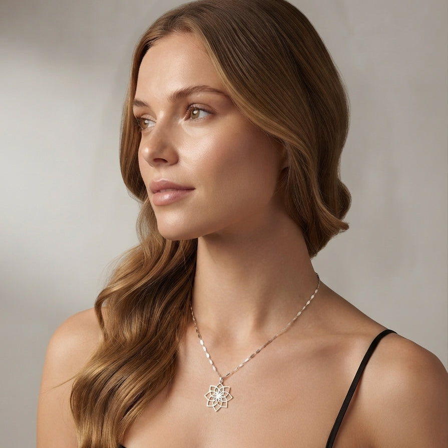 Inner Harmony Necklace Silver