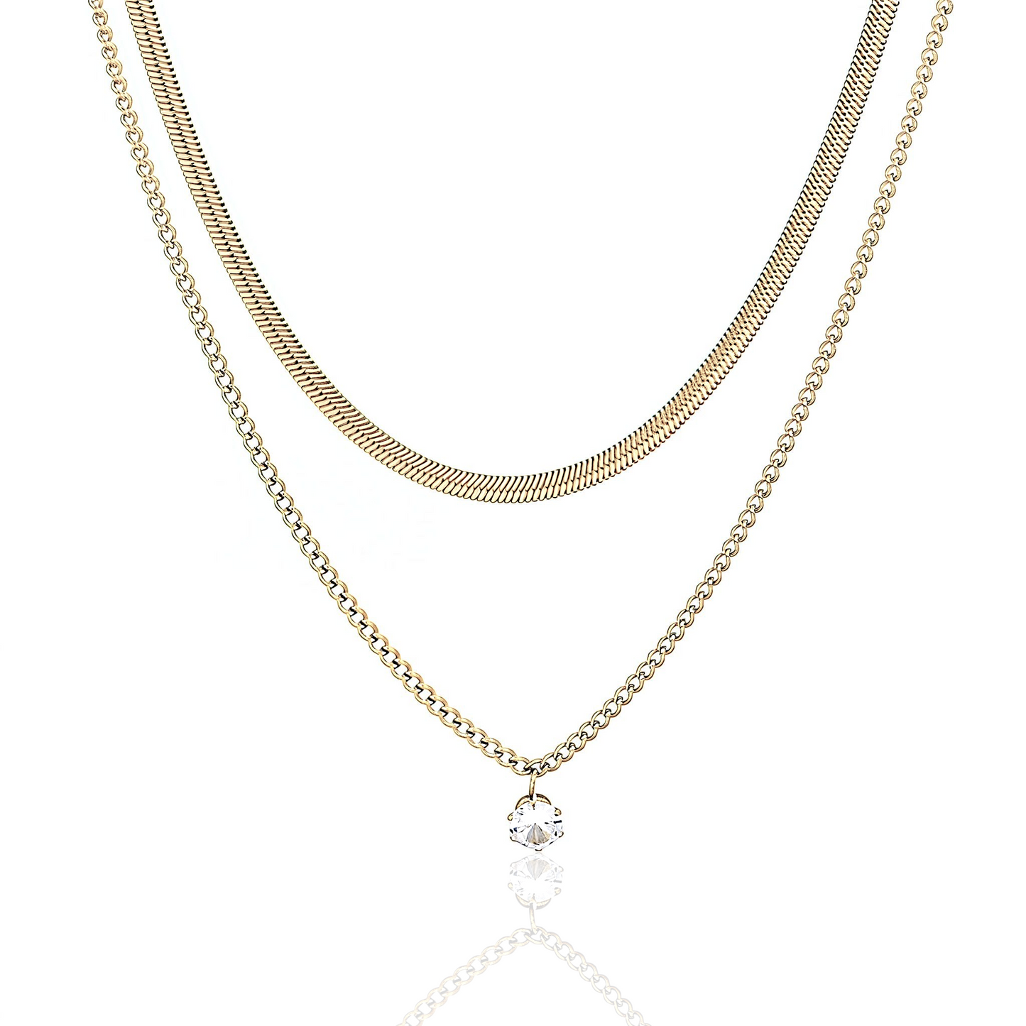 Simply Me Necklace Gold