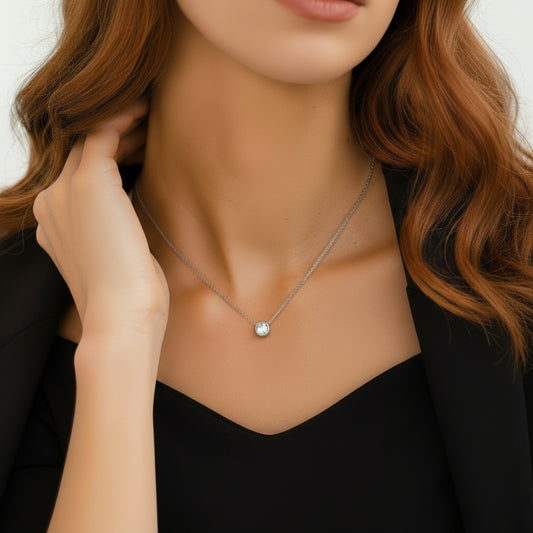 Amazing Me Necklace Silver