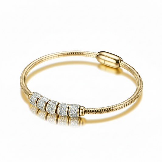 Magnetic Luck Bracelet Gold
