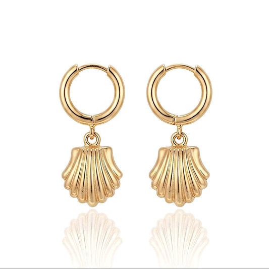 Boucles d'oreilles Perle en soi Or