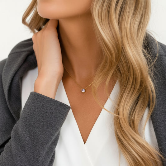 Amazing Me Necklace Gold