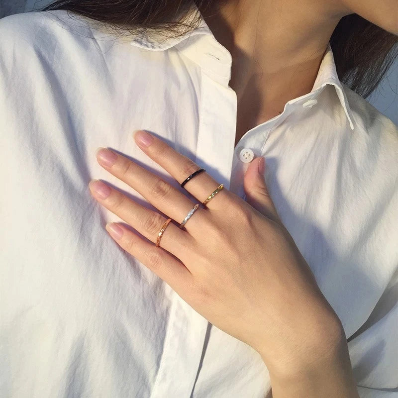 Integrity Ring Gold Rose 2mm