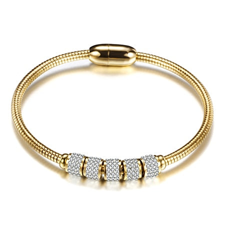 Magnetic Luck Bracelet Gold