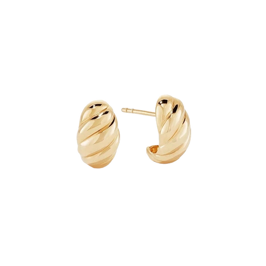 Courageous Spirit Earrings Gold