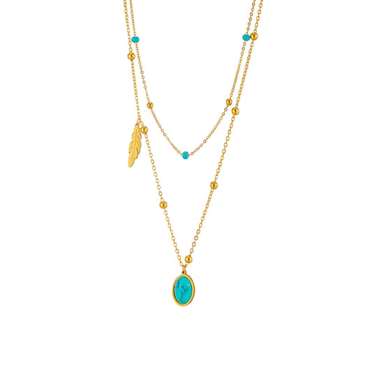 Authentic Turquoise Aura Necklace