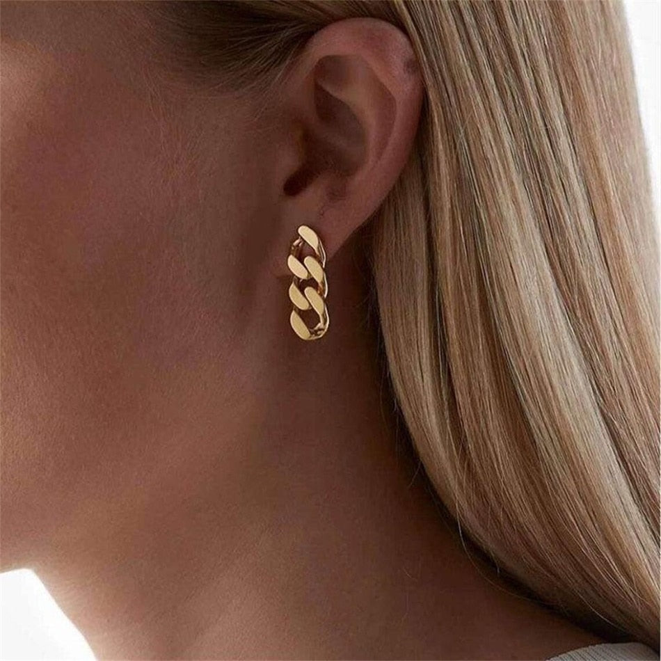 Thrive and Shine Earrings Gold