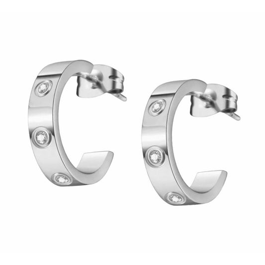 Celebrate Yourself Earrings Silver
