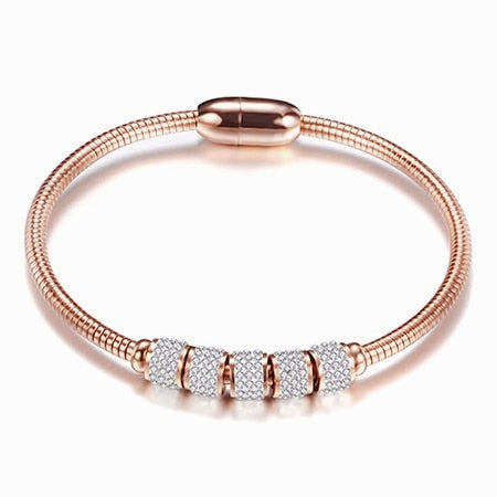 Magnetic Luck Bracelet Rose Gold