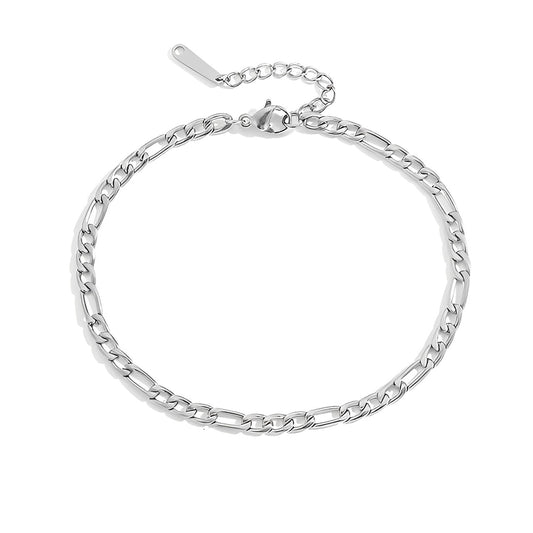 Authentic Beauty Anklet Silver